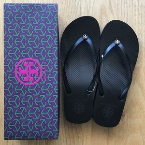 Tory Burch brand new flip flops w/box
